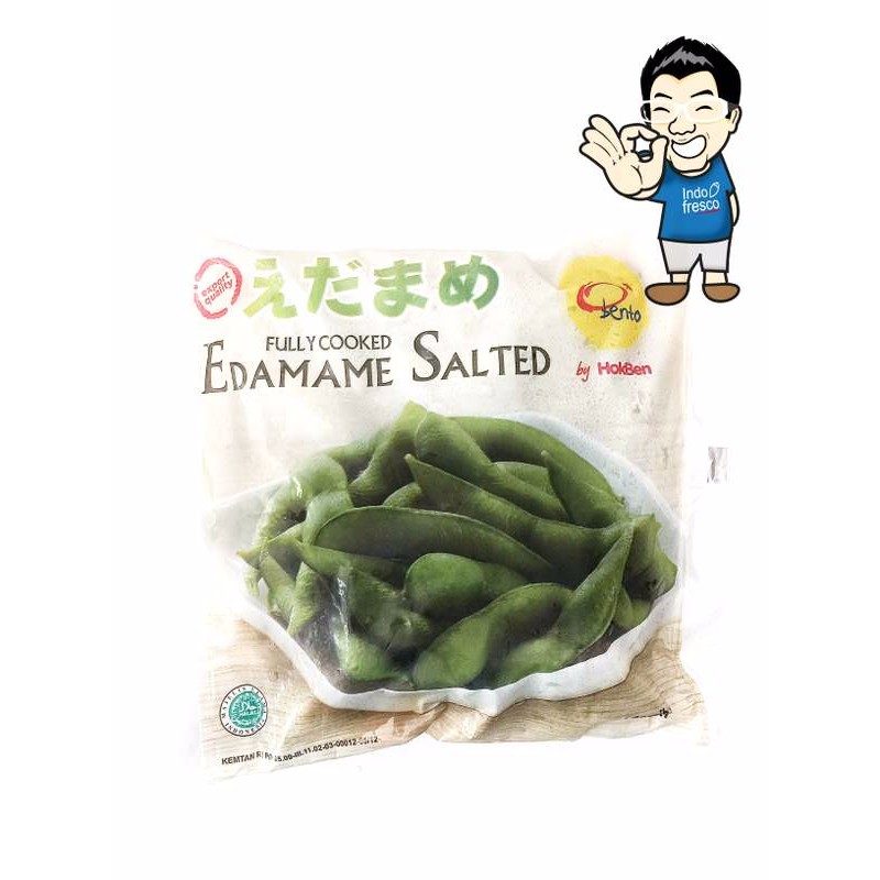 

Edamame Salted Obento Hokben/ Kacang kedelai Jepang - 200 gr