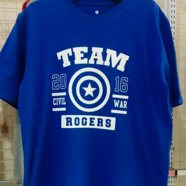 Kaos Captain America Civil War - team roger by crion