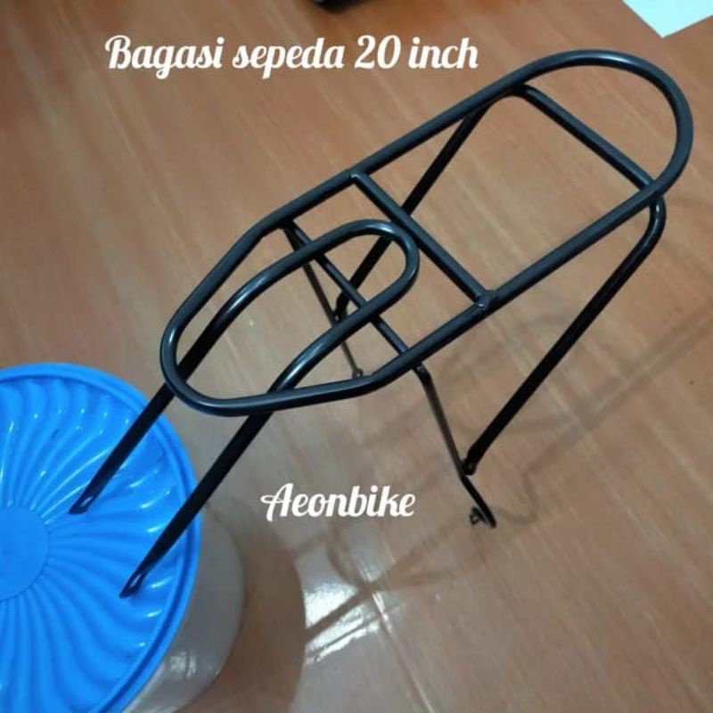 Bagasi Belakang Sepeda-Boncengan Sepeda-Rak Sepeda ukuran 20 inch Bahan Besi Bolong Untuk Sepeda Lip