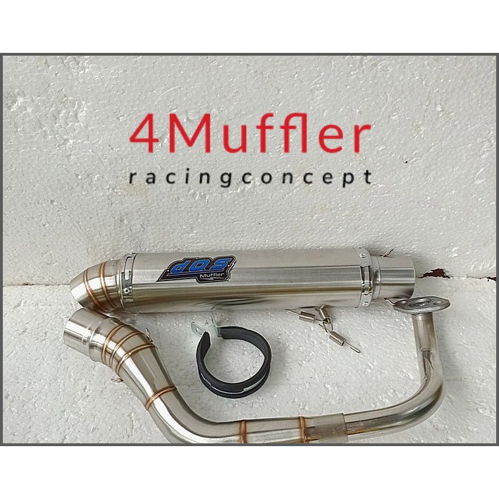 Knalpot Dos Nmax Racing / Knalpot Nmax New / Knalpot Nmax Old / Knalpot Nmax Ngebas Suara Adem