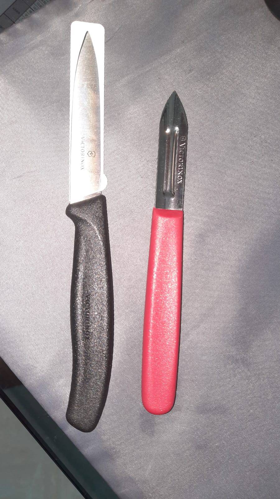 Pisau Dapur 10cm Victorinox Gagang Lengkung Diujung Gagangnya