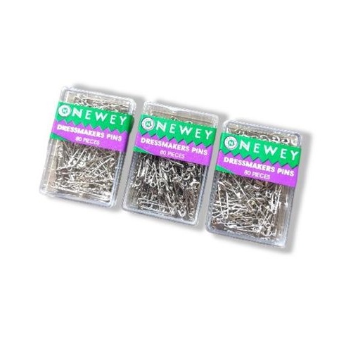 Peniti PRYM Newey Premium Silver Isi 80 size Kecil Box Bagus Tajam Tebal