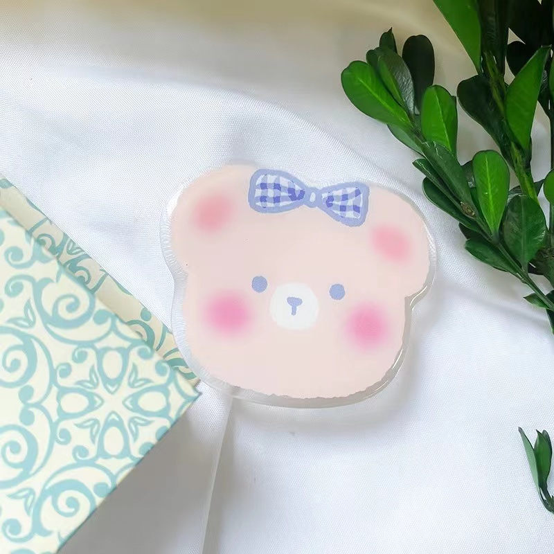 Ins Popsocket Hp Universal Motif Kartun Phone Holder