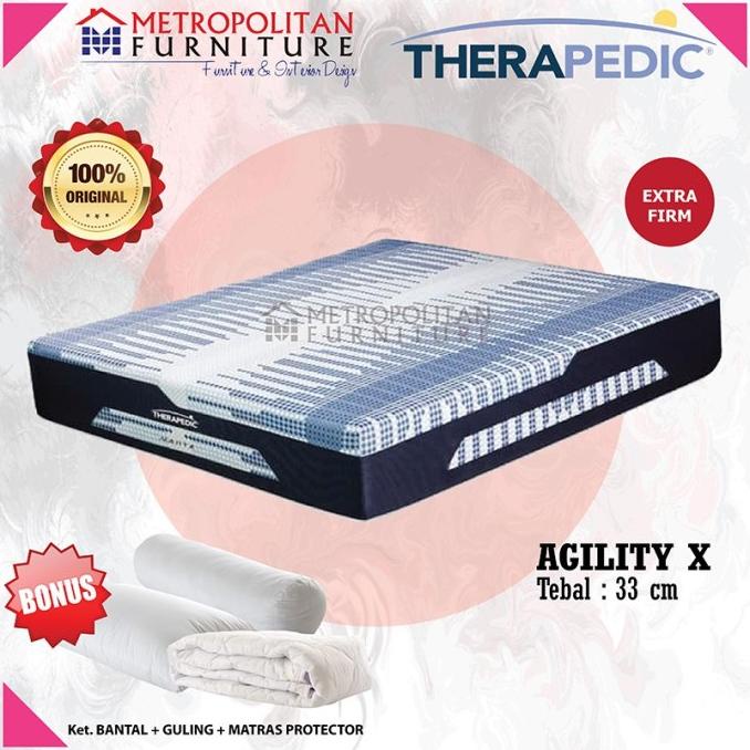 KASUR SPRINGBED THERAPEDIC AGILITY X / SPRING BED MATRAS DG61464EZ