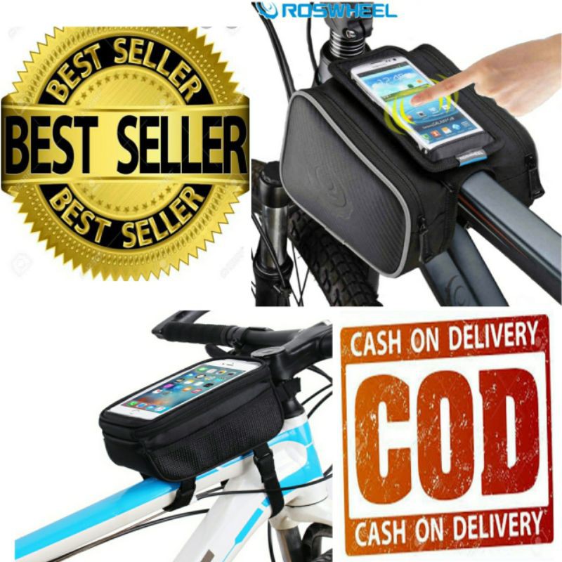 Tas sepeda waterproof/tas sepeda smartphone/tas sepeda mtb
