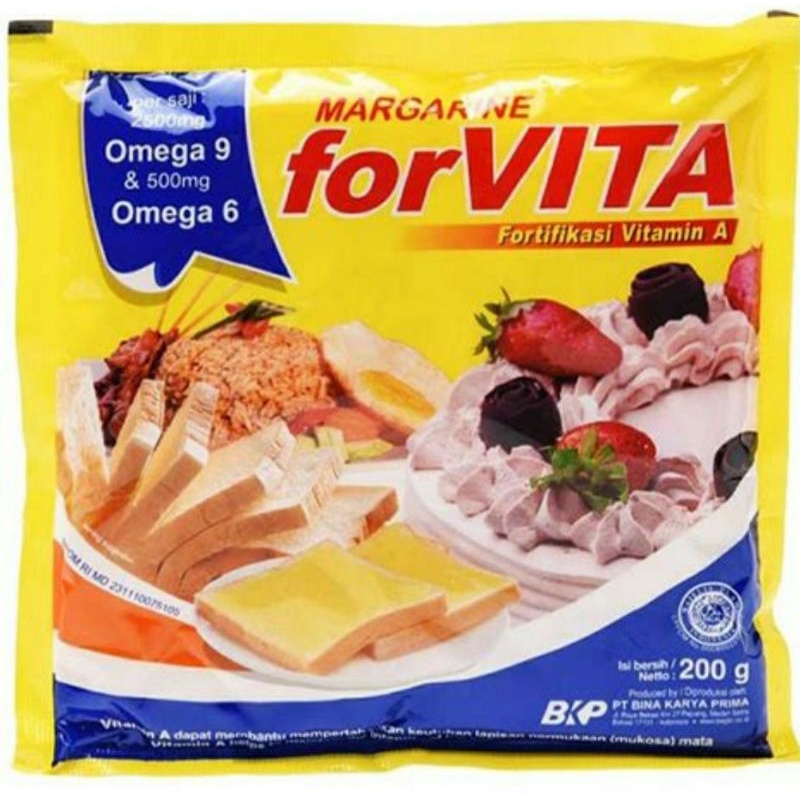 

Margarine Forvita 200 gram