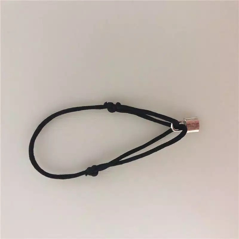 Gelang Tangan BTS V Strap Kepang Gembok KPOP untuk Pria dan Wanita