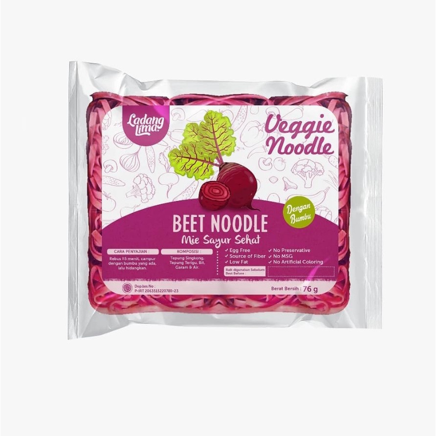 

Ladang Lima Mie Sayur Beet 76gr