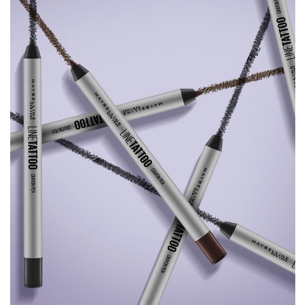 Maybelline Line Tattoo Crayon Pen Liner - Makeup Eyeliner Pensil