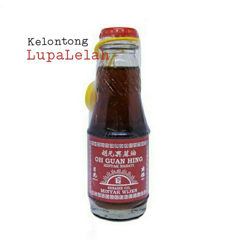 Minyak Wijen Oh Guan Hing Sesame Oil Halal Cap Matahari 100ml