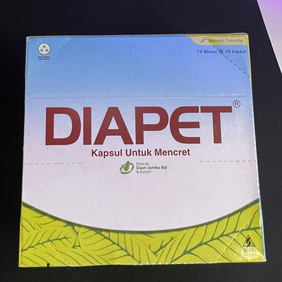 Diapet Kapsul 1 Box isi 12