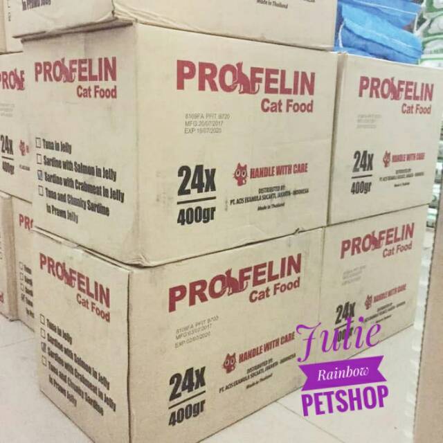 Profelin kaleng 400gr 1dus isi 24