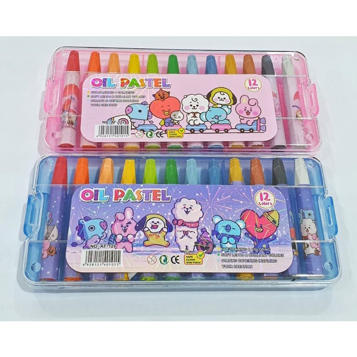 

PASTEL-DRY-OIL- CRAYON AF-12S MIKA 12W -OIL-DRY-PASTEL.