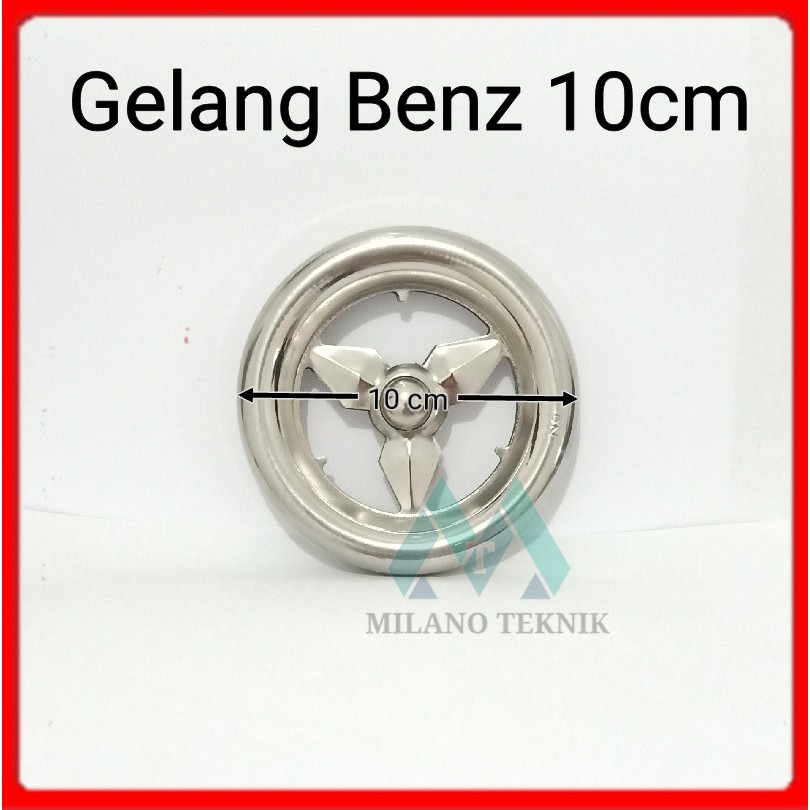 Gelang Benz Stainless Steel Gelang Mercy Aksesoris Stainless