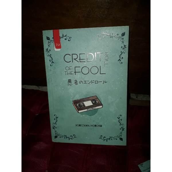 [PRELOVED] Credit Roll of The Fool (hyouka 2)