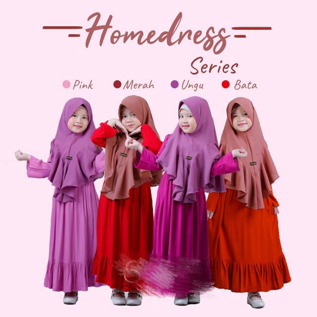 Gamis home dress anak Series Hagia Sofia Kids