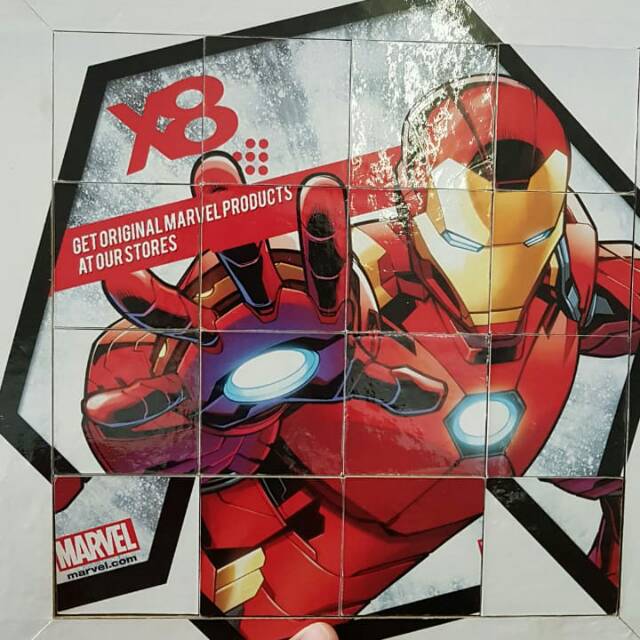 Hadiah Unik Custom / Puzzle Geser (Sliding Puzzle)