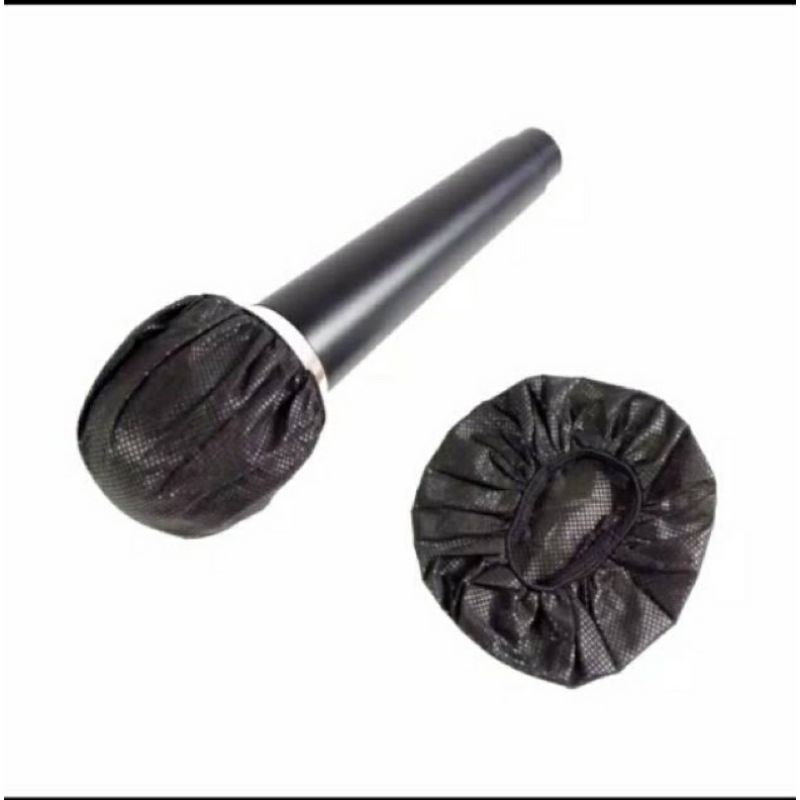10pcs SARUNG MIC COVER MIC ANTI VIRUS BUNGKUS MIC COVER MIC