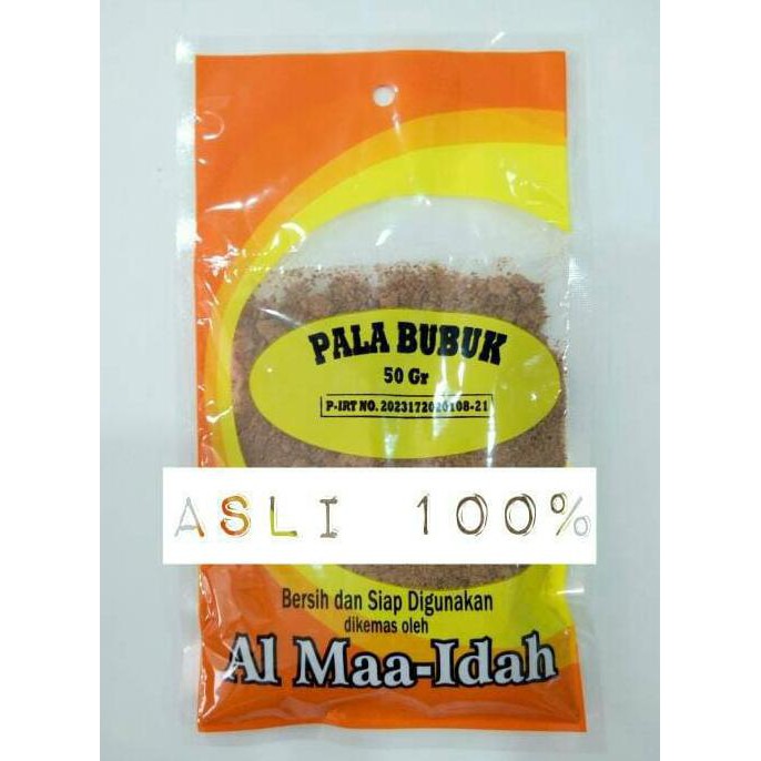 

BERKUALITAS! Pala Bubuk 50gr Al Maidah