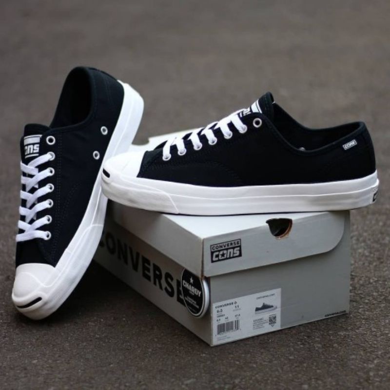 [Converse] Jack Purcell Pro Archive Print Flame Black White