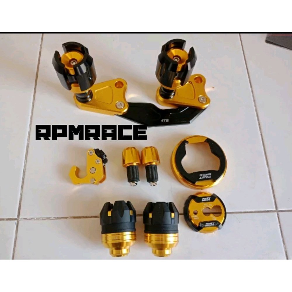 Paket Variasi Nmax Jalu Knalpot Pelindung Knalpot Gantungan Barang Jalu Stang Tutup Kontak Jalu DLL