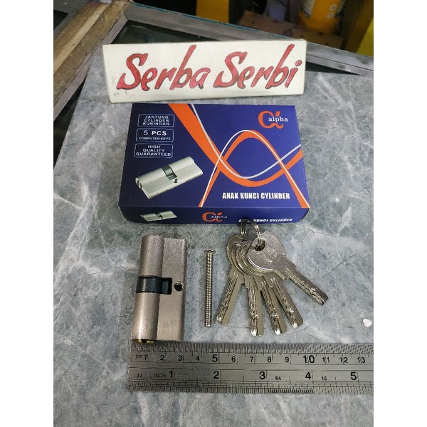(Slinder kecil/tanggung) Anak kunci jantung cylinder slinder silinder ukuran kecil tanggung