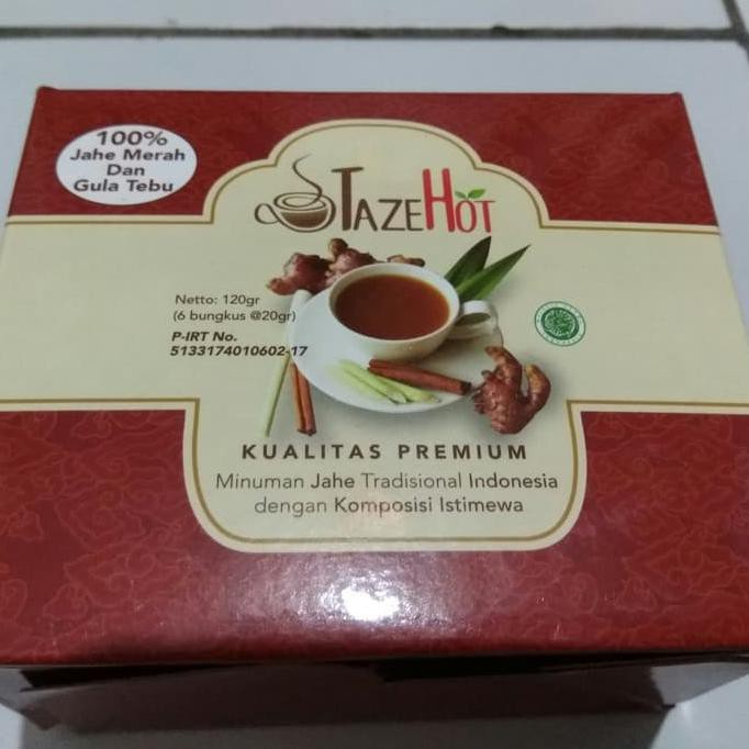 BUBUK JAHE MERAH GULA TEBU HALAL