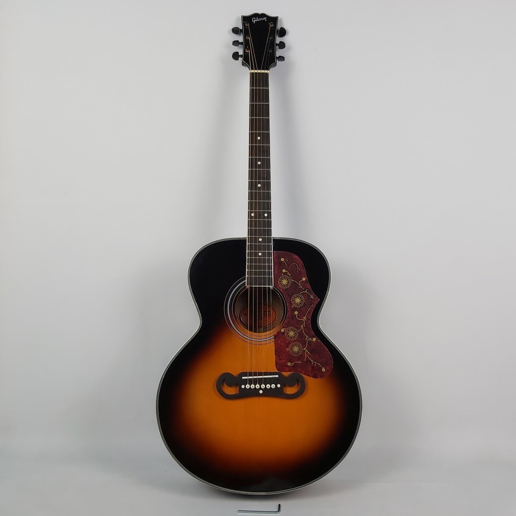 GITAR AKUSTIK GIBSON J-200 TOP SPRUCE INLAY DOT HIGH CUSTOM