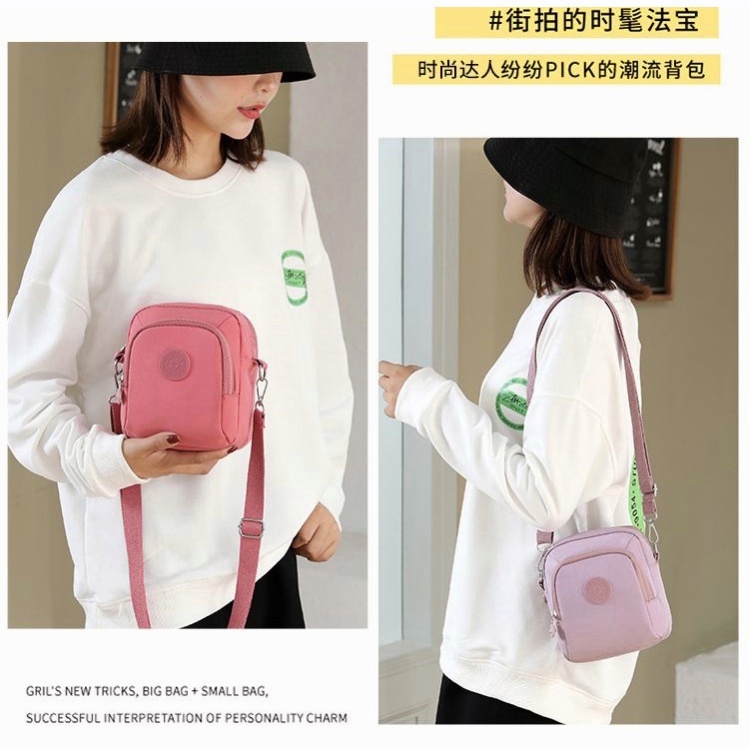 Hathin muii murah sling bag mini  Tas Selempang Wanita phone bag Wanita Hand Bag paket fanny waist bag Wanita sling bag remaja kekinian 2022 tas selempang