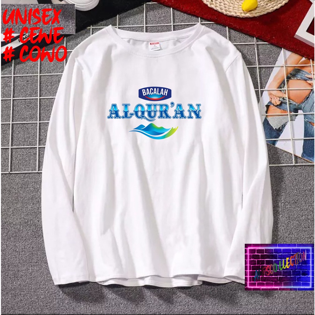 Cod Diskon Promo Murah/Kaos Alquran  /KAOS EKSPRESI/KAOS HITS/KAOS BANDUNG/KAOS MURAH/KAOS DISTRO MURAH 2022 PAKAIAN PRIA PAKAIAN WANITA TREND KAOS