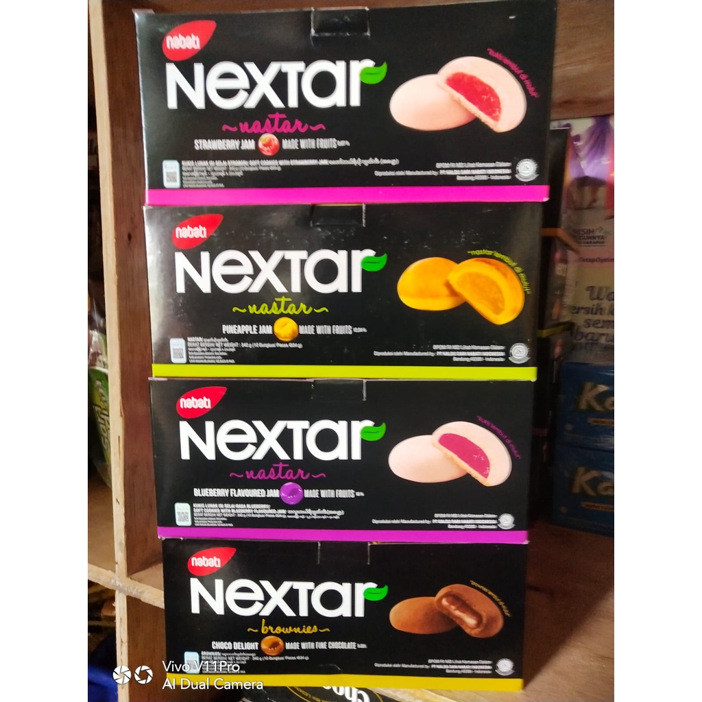 

Nabati Nextar Cookies All Varian (10 Bungkus/ Pieces@34g )