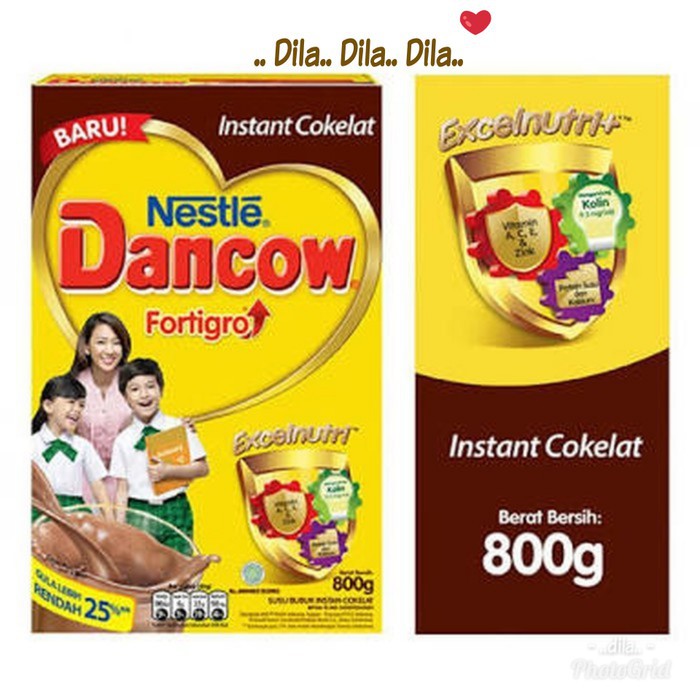 

Dancow Fortigro instant coklat 800g