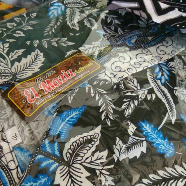Kemeja Batik Pria Ppbtk07 Modern Lengan Panjang Casual Modis Trendy Masa Kini M L Xl Asli Pekalongan