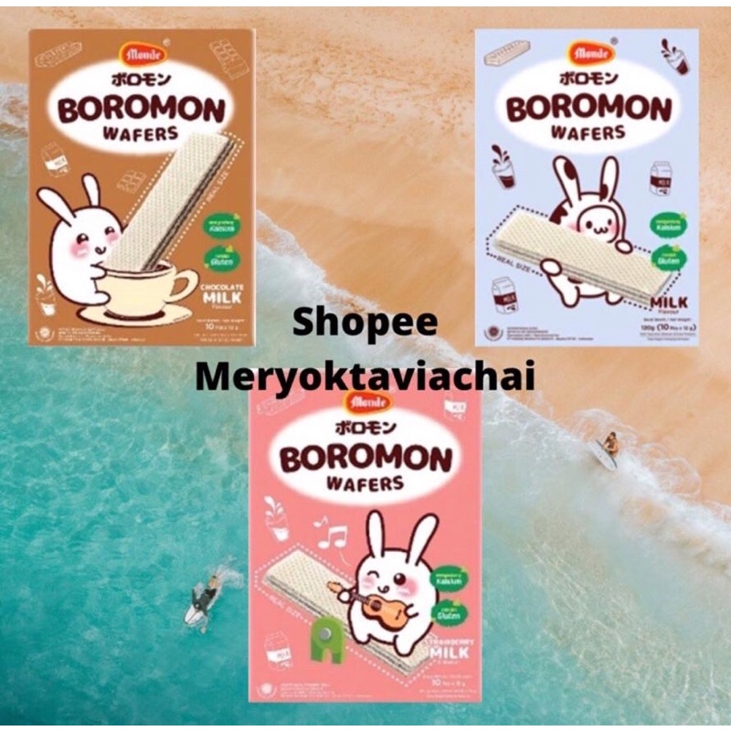 

Boromon Wafer Milk Chocolate Strawberry