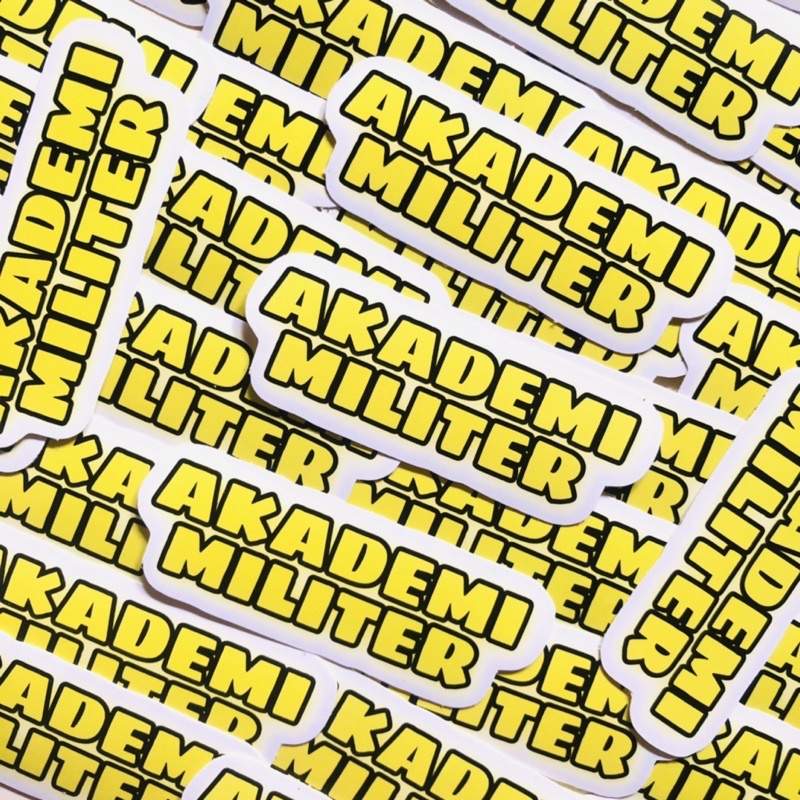 Stiker Akademi Militer - AKMIL