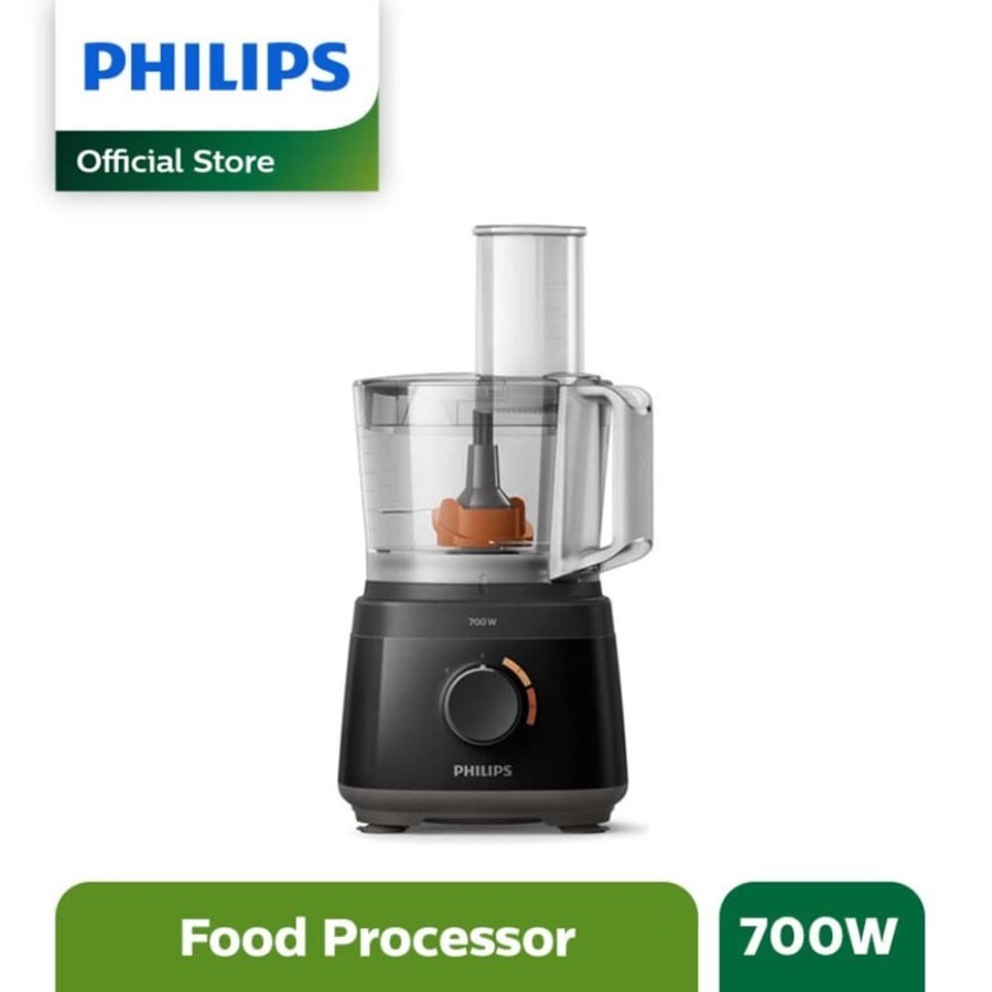 PHILIPS FOOD PROCESSOR HR7310/10 BLACK GARANSI RESMI 2 TAHUN