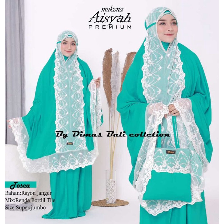 MUKENA RENDA MEWAH Aisyah ORIGINAL