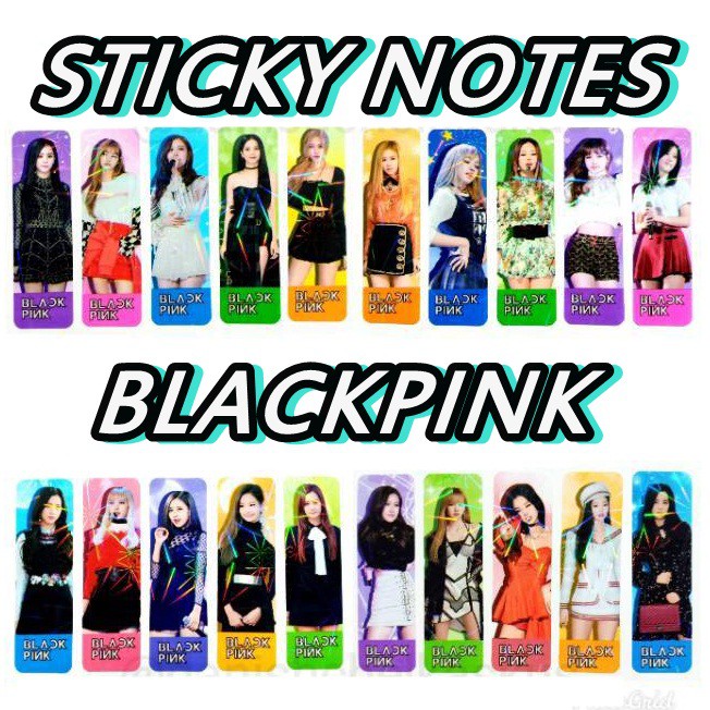 

STICKY NOTE KPOP BOOKMARK STICKER