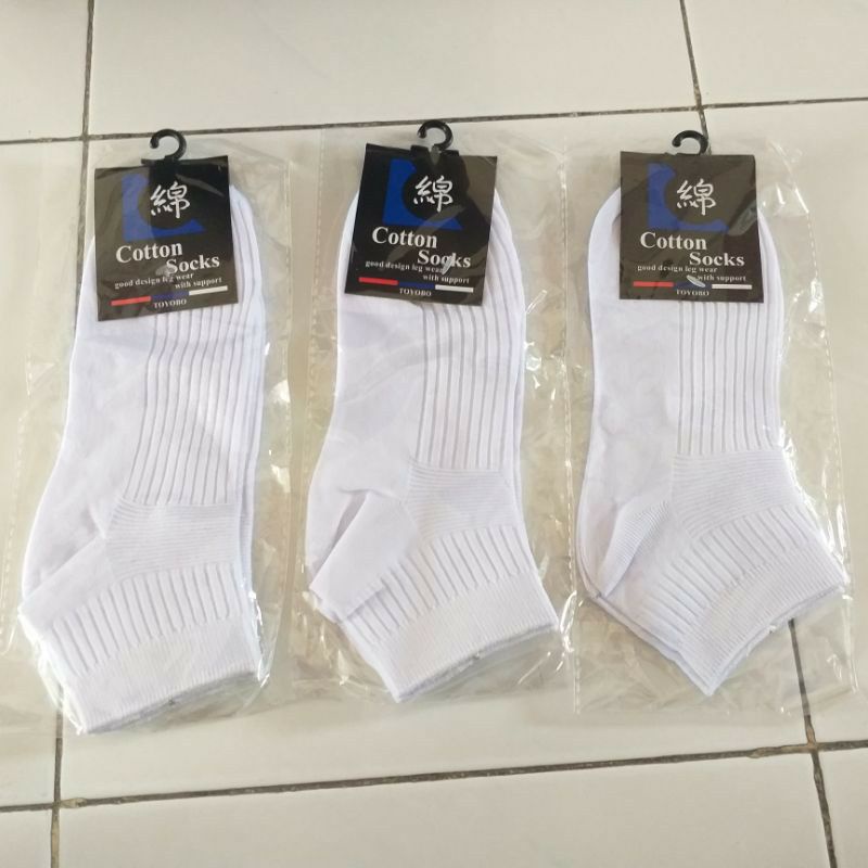 KAOS KAKI PUTIH Semata Kaki - Kaos Kaki Cewek Cowok