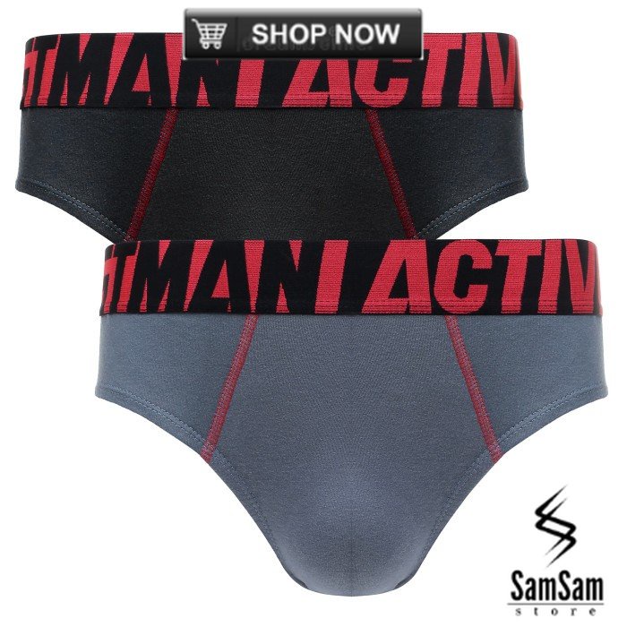 GT MAN - MINI BRIEF - GTKB05 - 2PCS MULTICOLOUR - L