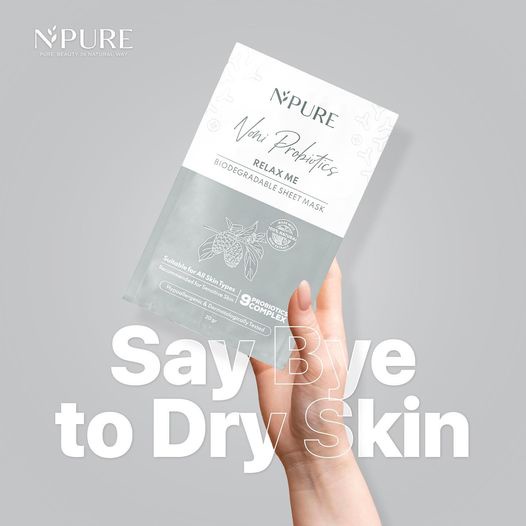 Npure Noni Probiotics Relax Me Biodegradable Sheet Mask