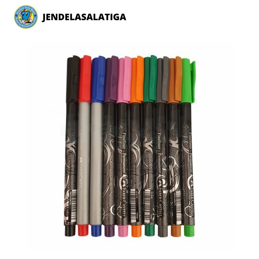 

FINELINER PERMANENT FABER CASTELL SATUAN/PCS