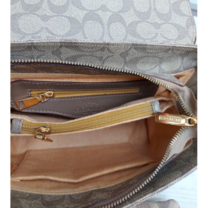 Tas Wanita Top Handle Cluny Size 25 Bahan Kulit Waterproof