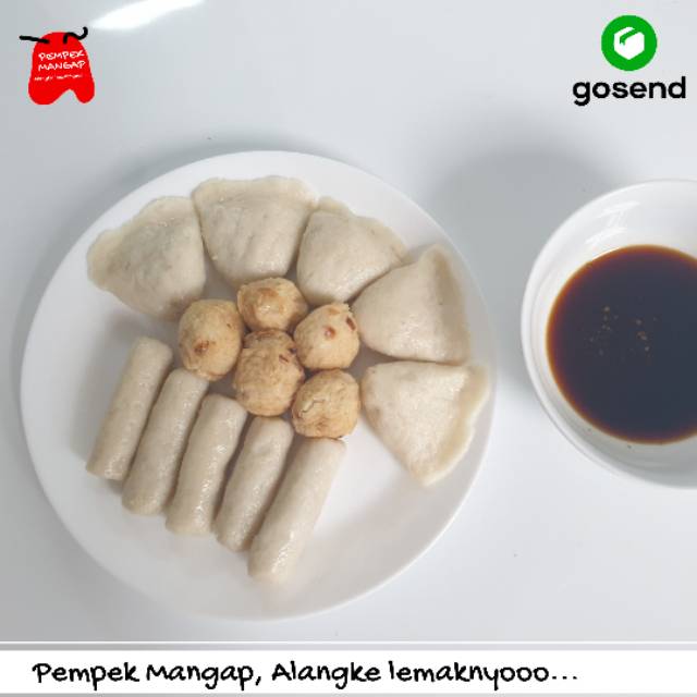 

Murah ! Pempek Tenggiri Asli 100% Pempek mangap isi 15 pcs