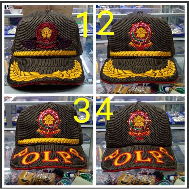 TOPI POL PP WARNA KEKI TOPI POL PP WARNA CREAM