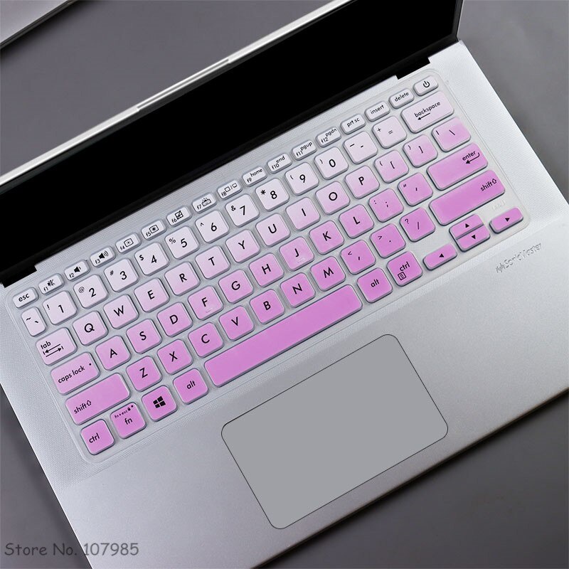 Skin Silikon Cover Pelindung Keyboard Laptop Untuk ASUS VivoBook 14 M409DA M409DJ M409B M409BA M409 M 409 DA FJ FB 14 &quot;