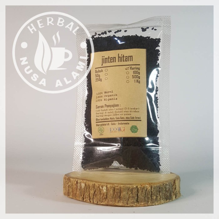 

JINTEN HITAM IMPORT KERING| MURNI | Nigella Sativa 100g