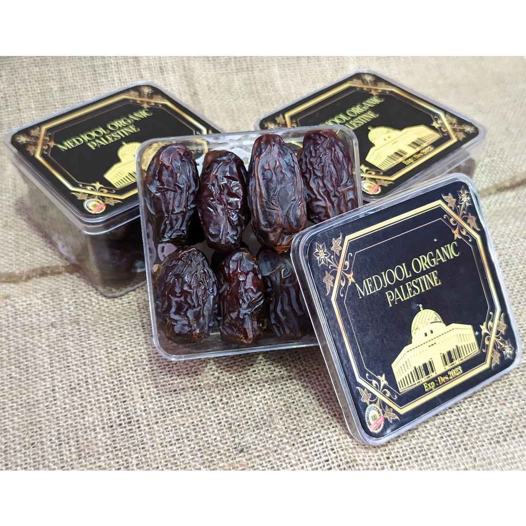 

Kurma Medjool Jumbo - Medjool Dates Organic Medjool Palestine 350 Gram