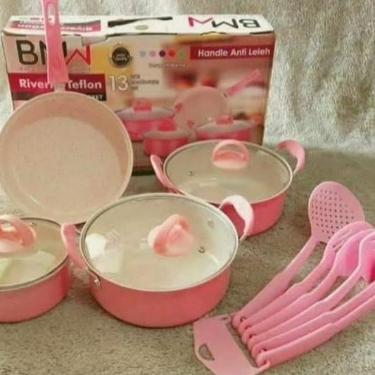 Termantab] panci teflon set bmw 13pcs