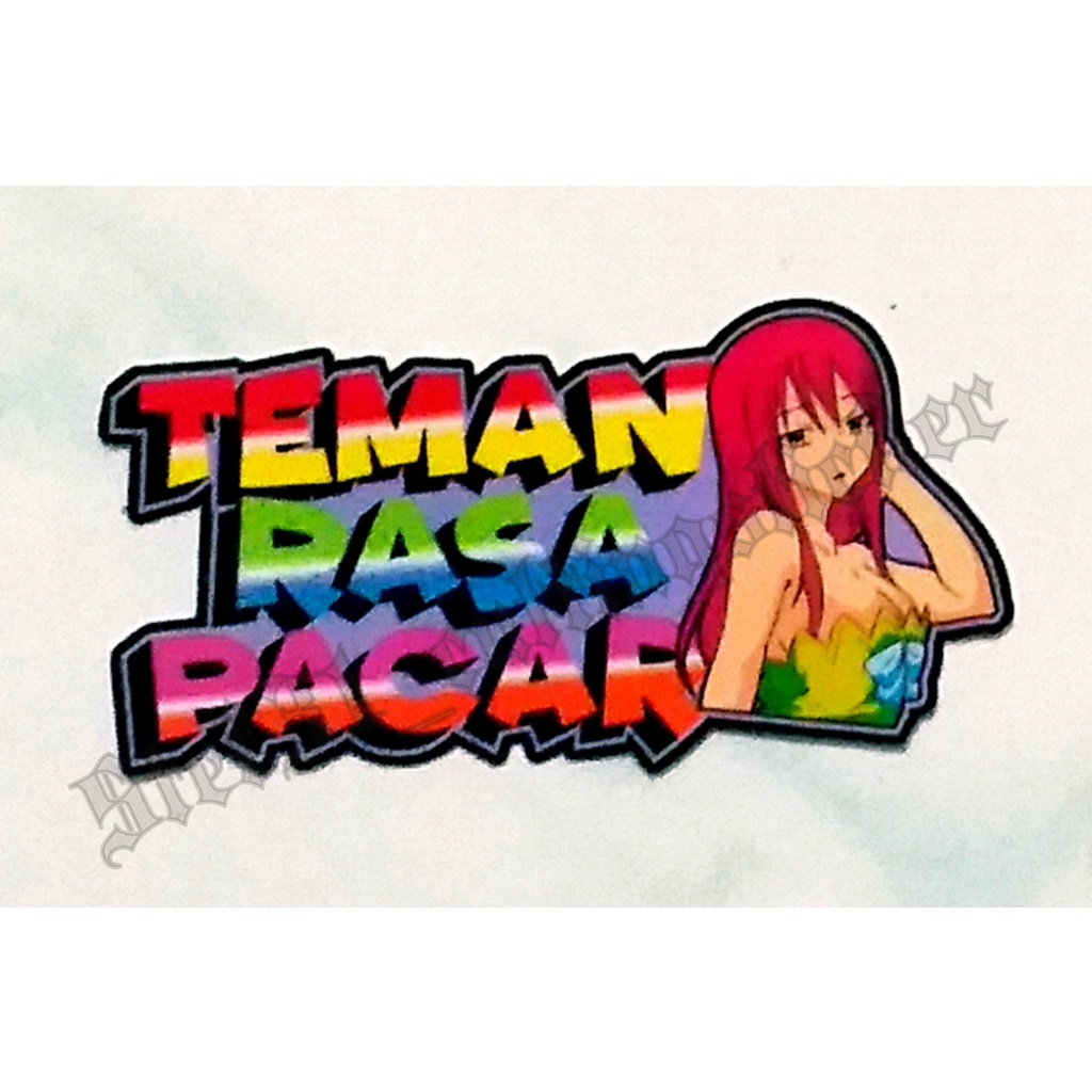 

Sticker printing teman rasa pacar